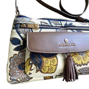 - Spartina 449 Yemaya Margot  Crossbody Floral Purse